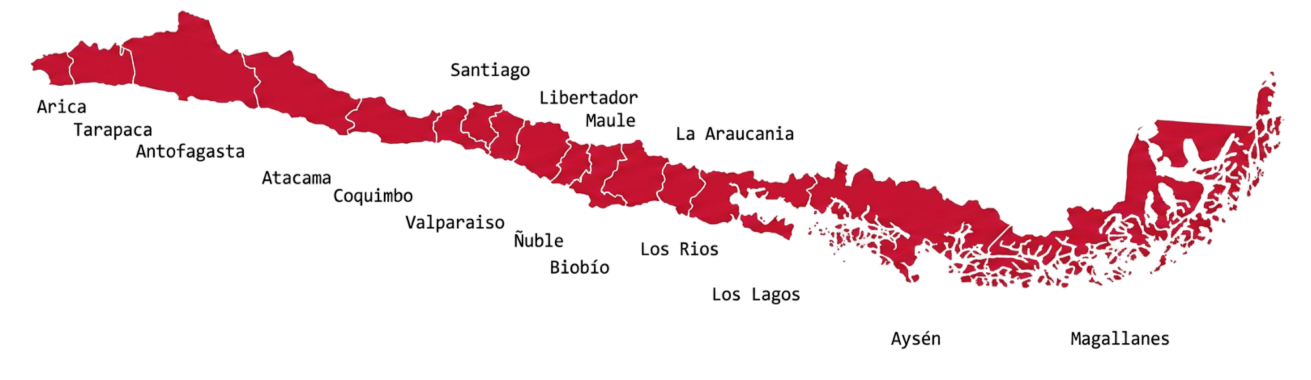 Mapa de Chile